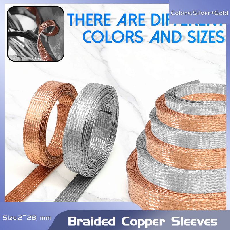 Cable Sleeve Braided - 2-28mm High-Performance Expandable Braided Sleeve 1-20m,Tinned