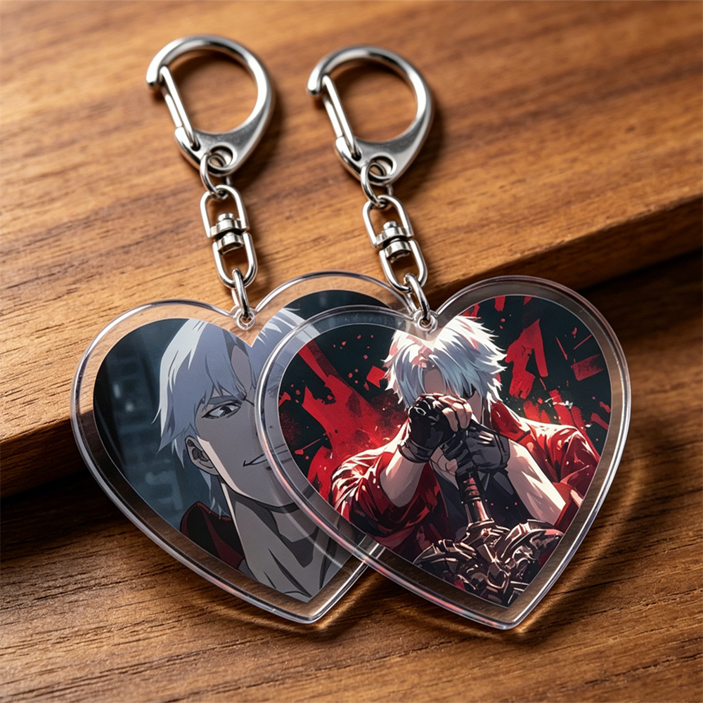 Gaming Accessories Gift For Boyfriend - Hot Game Devil Dmc Keychains for