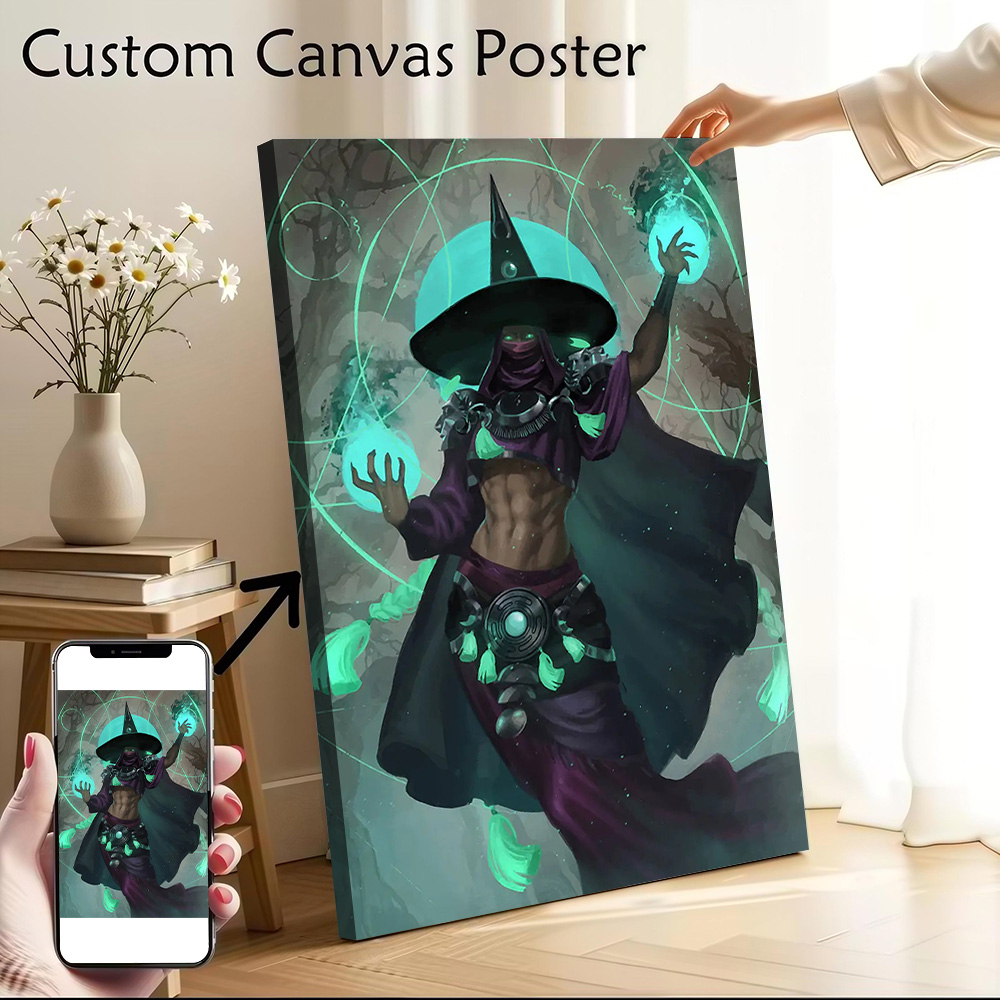 Gaming Accessories Photo - Hades Canvas Wall Art Poster Personalized