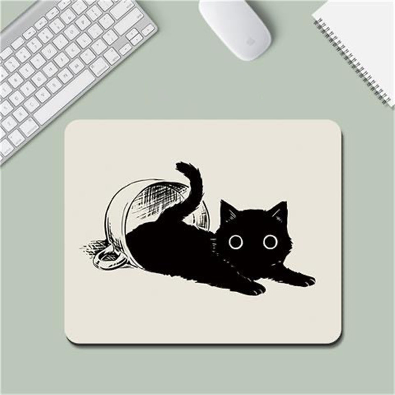 Gaming Accessories For Table - Mouse Mat Cat Mause Pad Cute