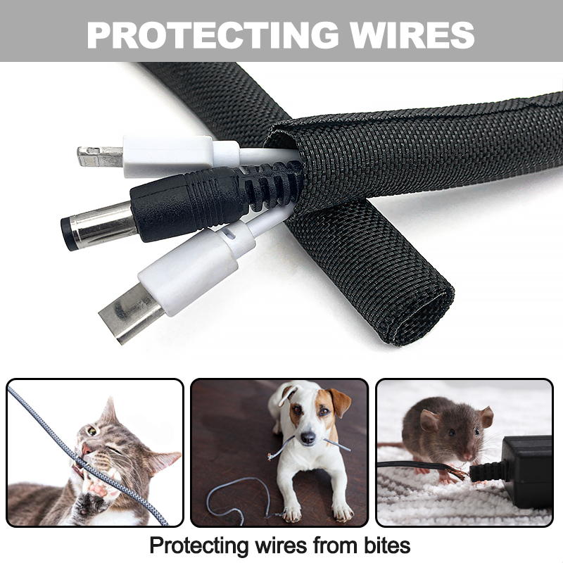 5/10M Self Closing PET Braided – Cable Sleeve Braided Bewertung und Preis
