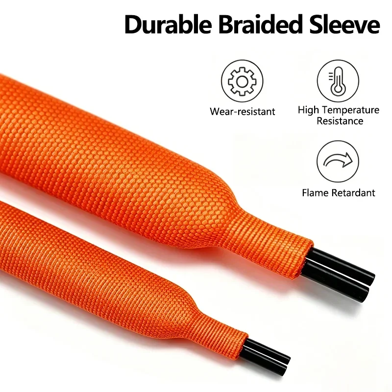 Temperature Resistant PE Braid – Cable Sleeve Braided Bewertung und Preis