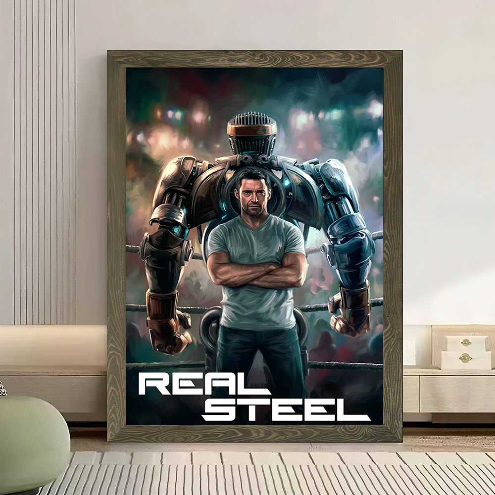 Real Steel Movie Canvas Wall A – Gaming Accessories Photo Bewertung und Preis