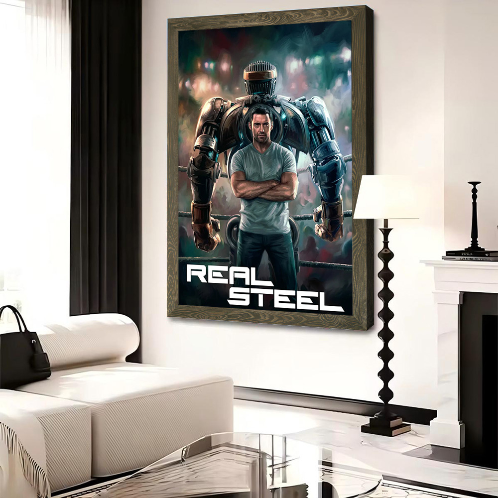 Real Steel Movie Canvas Wall A – Gaming Accessories Photo Bewertung und Preis