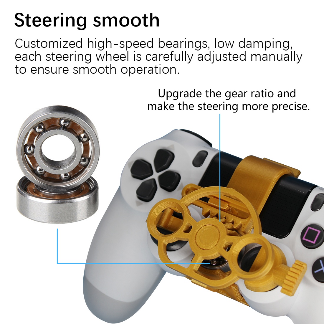 Gaming Racing Wheel Mini Steer – Gaming Accessories To 3D Print Bewertung und Preis