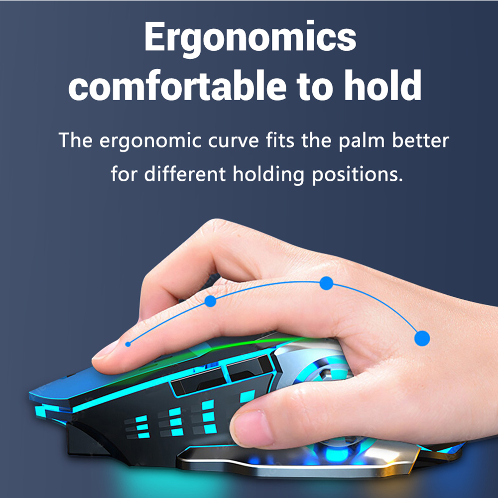 Bluetooth 5.2 Mouse 2.4G Wirel – Gaming Hand Accessories Bewertung und Preis
