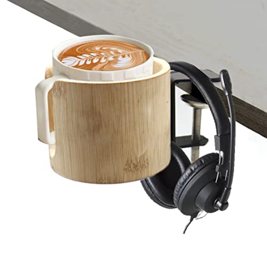 Desk Cup Holder Clamp, Anti-Sp – Gaming Accessories For Table Bewertung und Preis