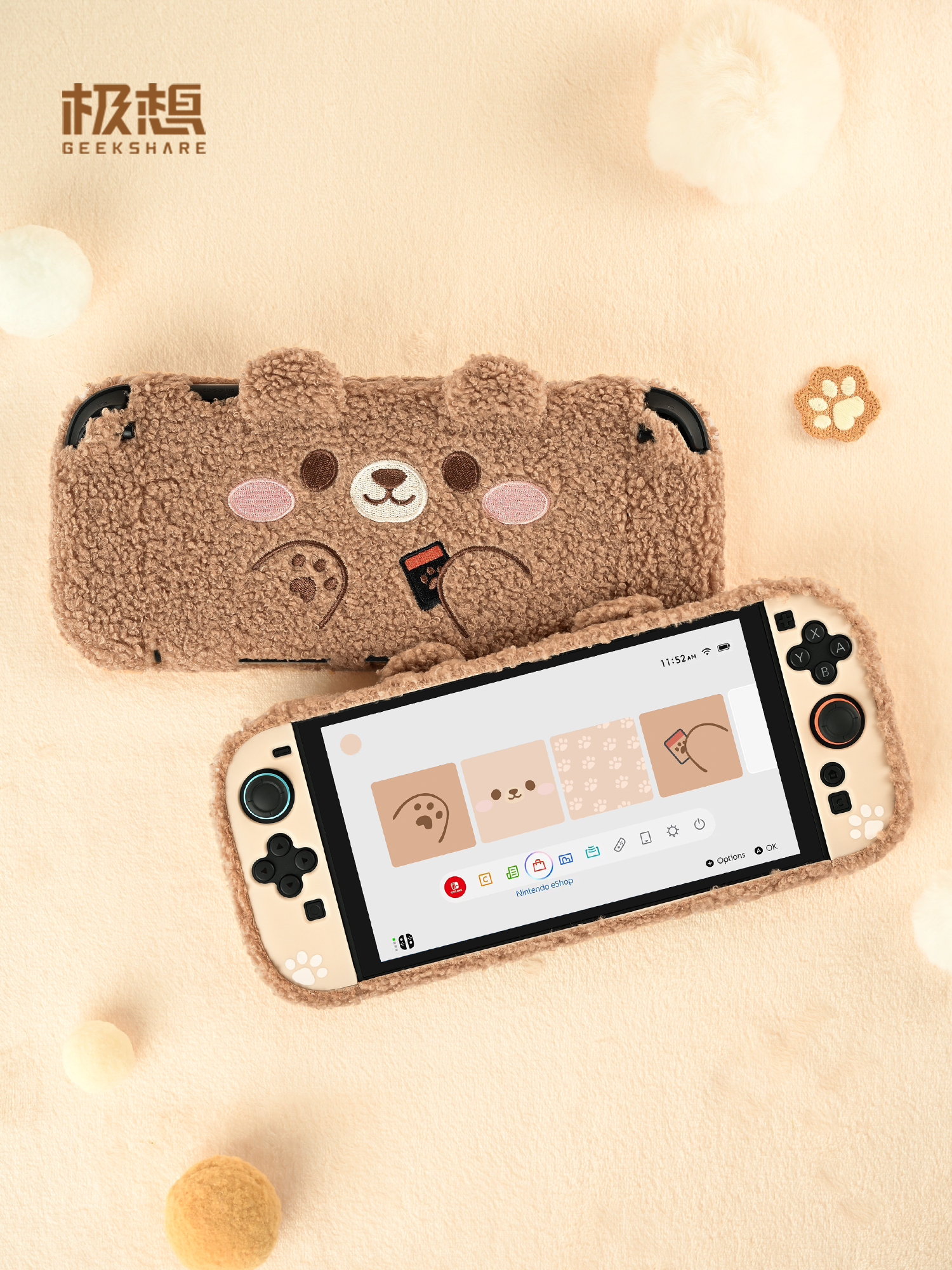 GEEKSHARE NS2 Switch 2 Plush-S – Gaming Kit Accessories Nintendo Switch Bewertung und Preis