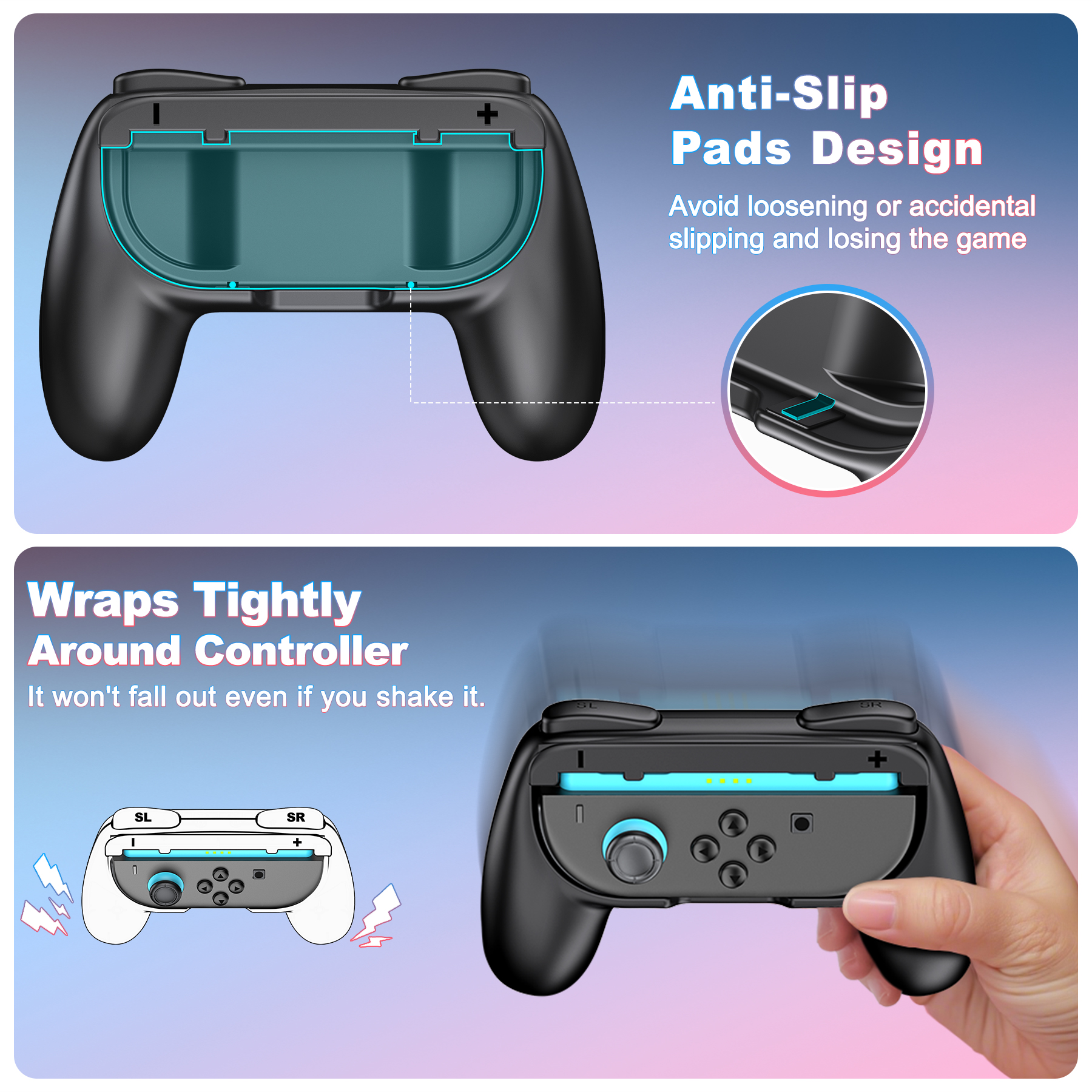 BEBONCOOL SG20 2 PCS Wear-Resi – Gaming Kit Accessories Nintendo Switch Bewertung und Preis