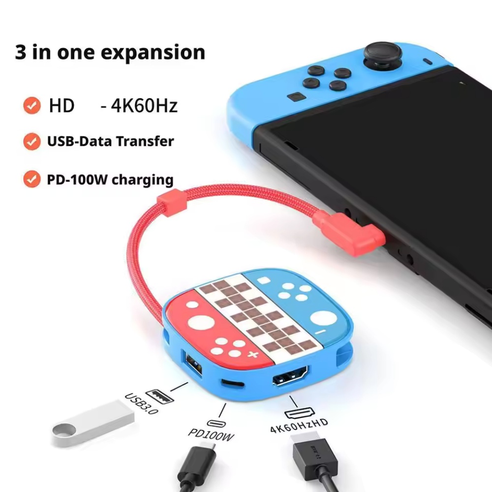 For Switch2 Type C Docking Sta – Gaming Kit Accessories Nintendo Switch Bewertung und Preis