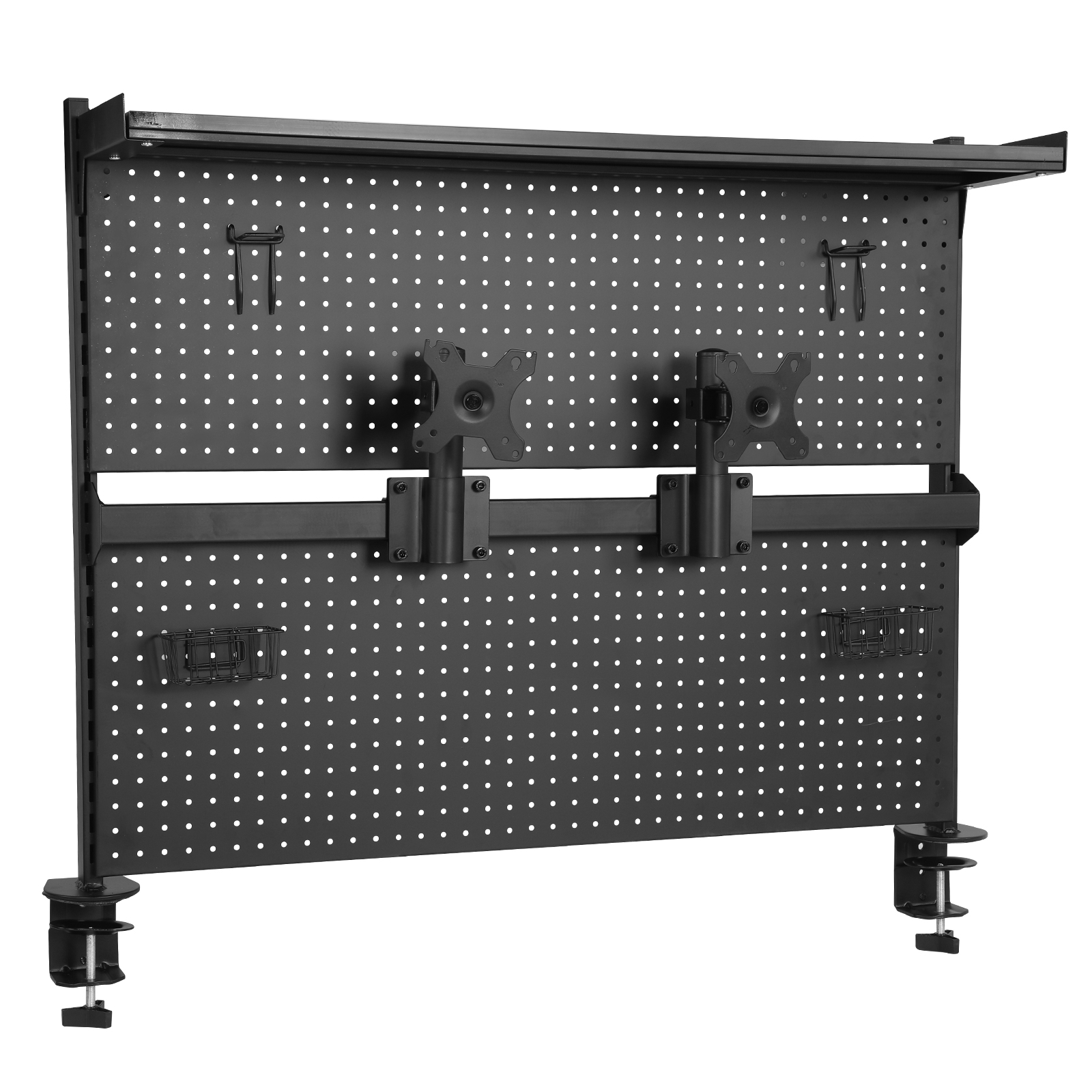 Metal Pegboard with Monitor St – Gaming Accessories For Desk Bewertung und Preis