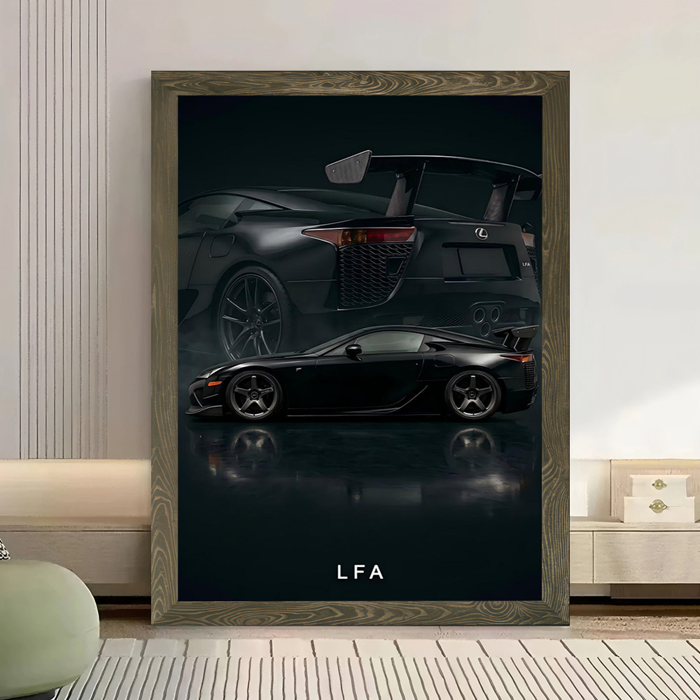 Sports LFA Supercar Art Canvas – Gaming Accessories Photo Bewertung und Preis