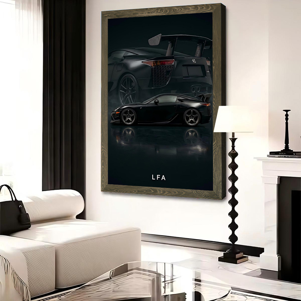 Sports LFA Supercar Art Canvas – Gaming Accessories Photo Bewertung und Preis