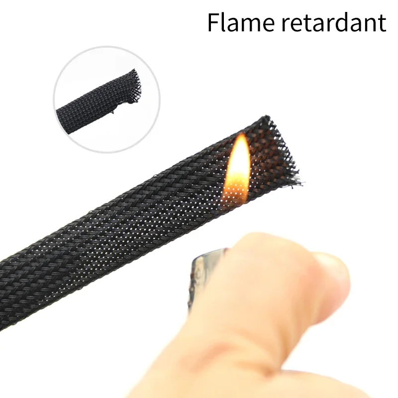 5M New Tight High Density PET  – Cable Sleeve Braided Bewertung und Preis