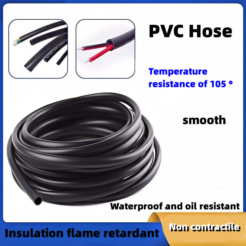 1M/3M/5M PVC TUBE Black PVC Sl – Cable Sleeve Braided Bewertung und Preis