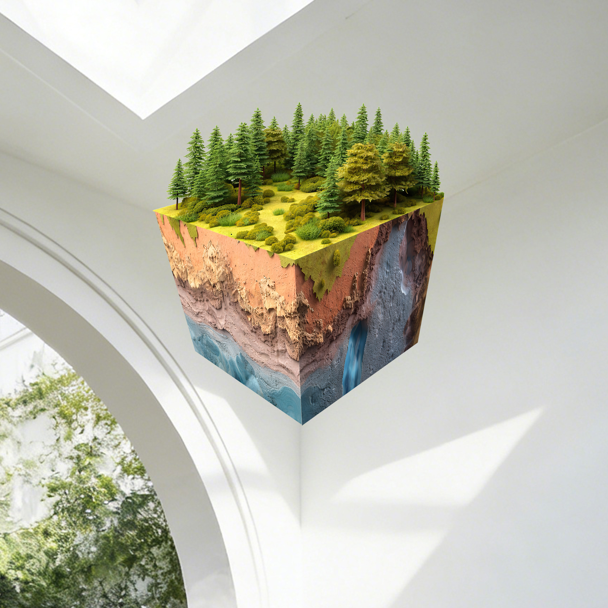 Realistic 3D Grass Cube Wall D – Gaming Accessories Boys Bewertung und Preis
