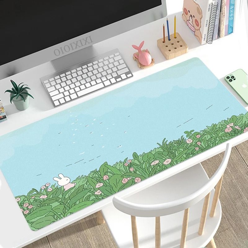 Cute Rabbit Green Mouse Pad La – Accessories For Your Gaming Room Bewertung und Preis