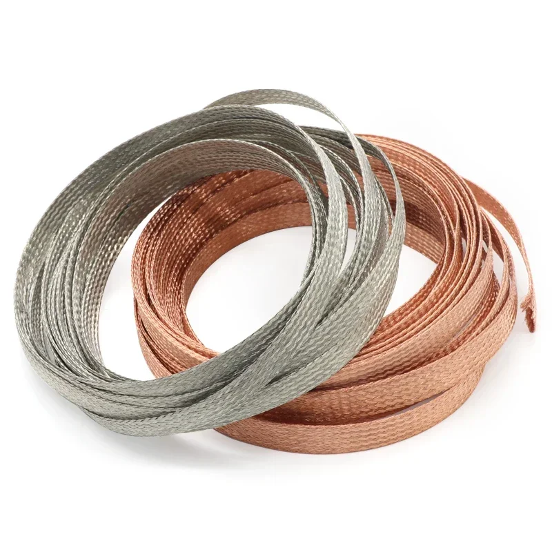 2M/5M Tinned Plating Copper Br – Cable Sleeve Braided Bewertung und Preis