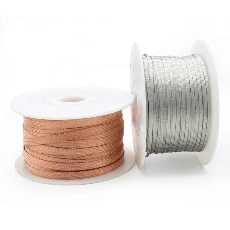 2M/5M Tinned Plating Copper Br – Cable Sleeve Braided Bewertung und Preis