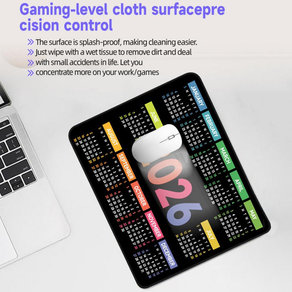 2026 Calendar Mouse Pad Waterp – Gaming Accessories For Desk Bewertung und Preis
