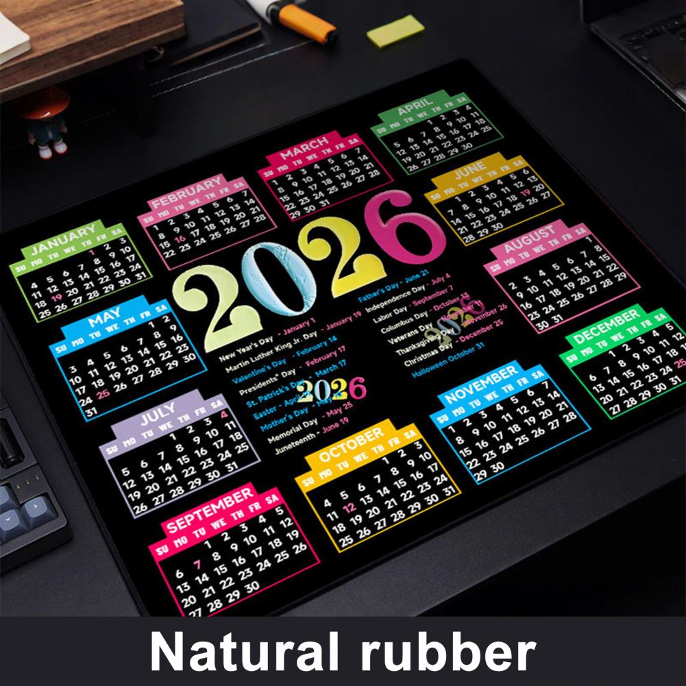 2026 Calendar Mouse Pad Waterp – Gaming Accessories For Desk Bewertung und Preis