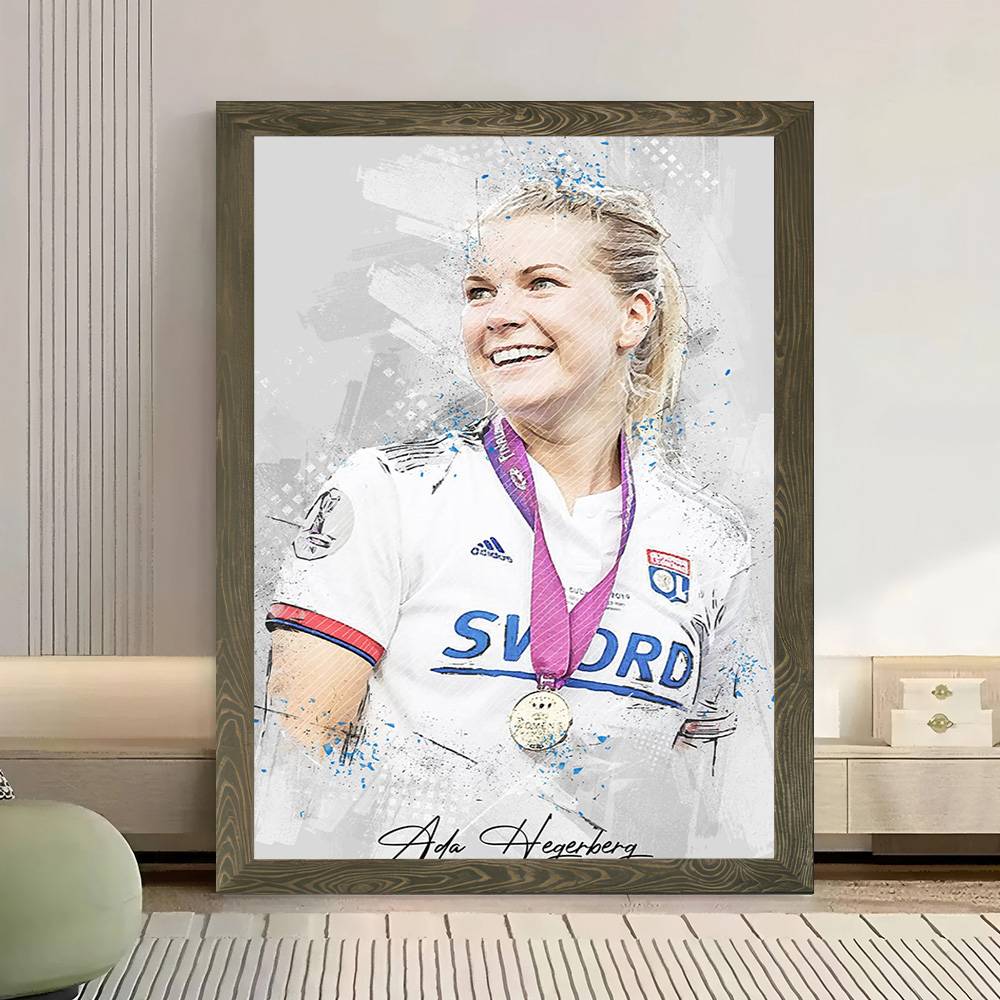 Ada Hegerberg Canvas Wall Art  – Gaming Accessories Photo Bewertung und Preis