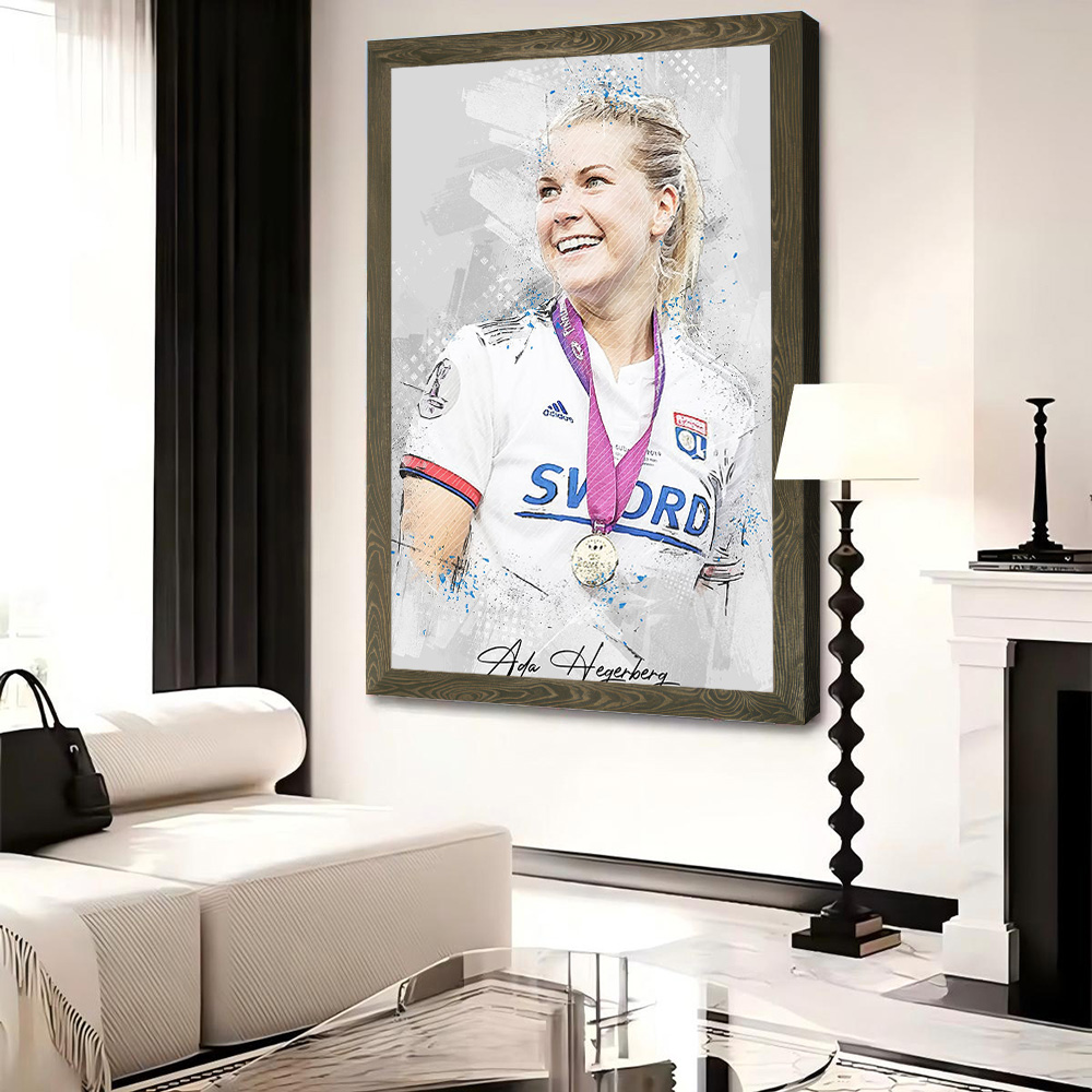 Ada Hegerberg Canvas Wall Art  – Gaming Accessories Photo Bewertung und Preis