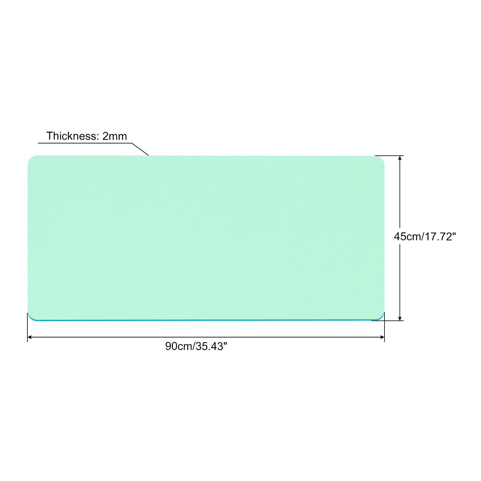 Office Desk Mat Protector PU L – Gaming Accessories For Desk Bewertung und Preis