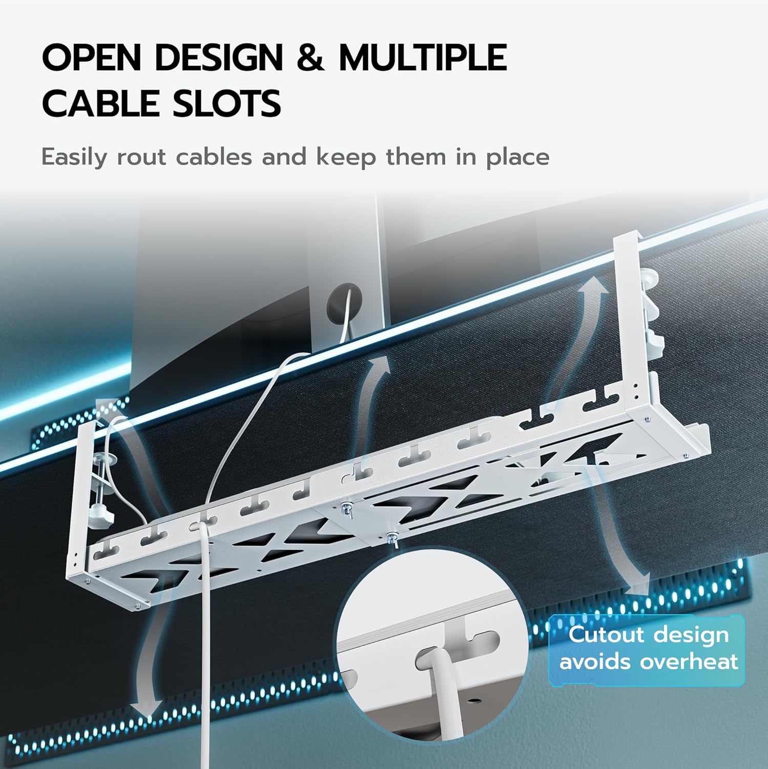 Extendable Under Desk Cable Ma – Gaming Accessories For Desk Bewertung und Preis