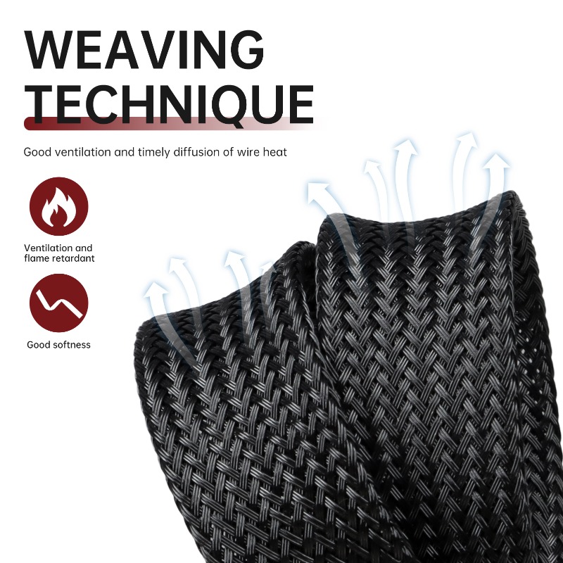 Red Black 2/4/6/8/10/12/14/16/ – Cable Sleeve Braided Bewertung und Preis