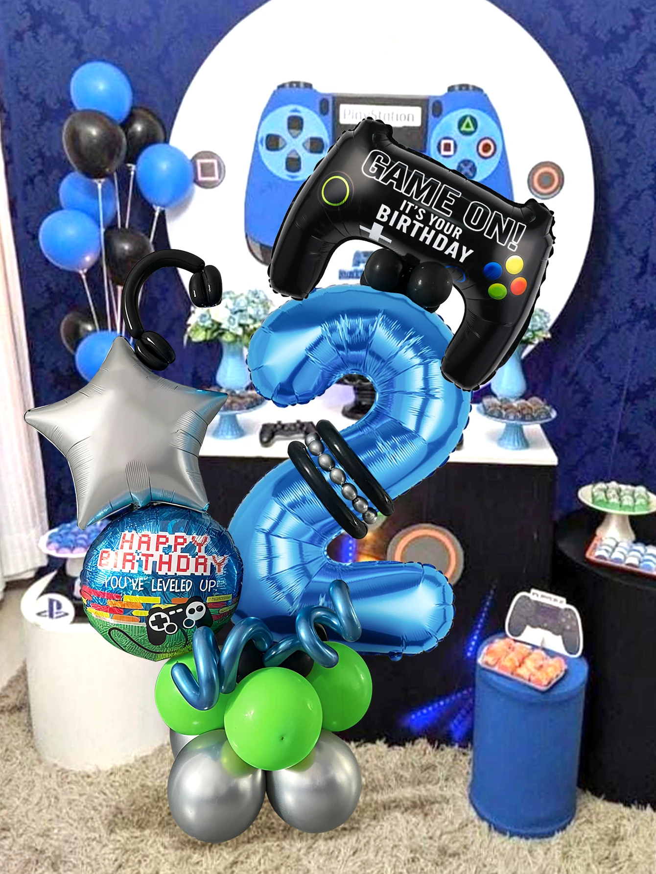 32PCS Game Theme Birthday Numb – Gaming Accessories Boys Bewertung und Preis