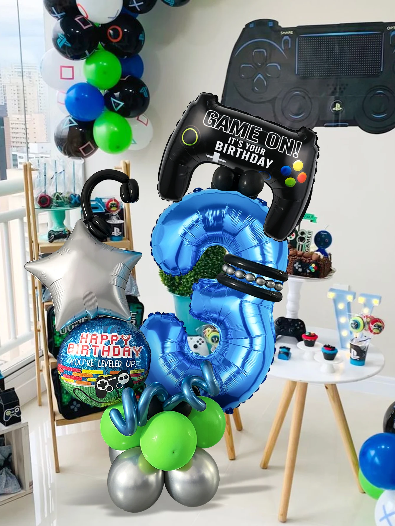 32PCS Game Theme Birthday Numb – Gaming Accessories Boys Bewertung und Preis