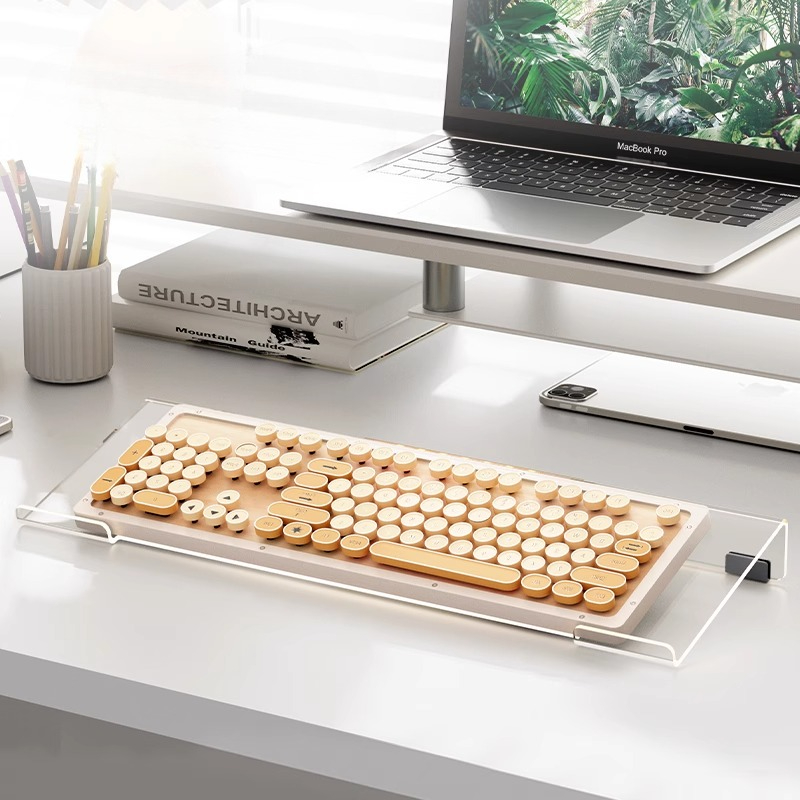Acrylic Keyboard Tray Stand Er – Gaming Accessories Organizer Bewertung und Preis