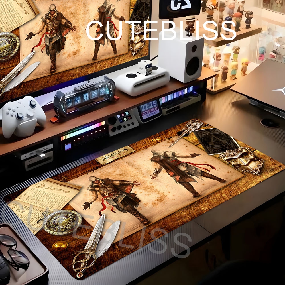PC Large Gaming Mousepad Assas – Gaming Accessories Gift For Boyfriend Bewertung und Preis