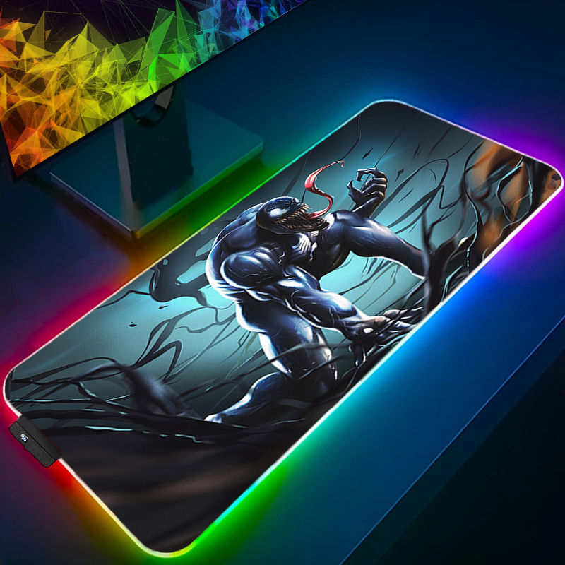 RGB Mouse Pad Edge White Gamer – Venom Gaming Accessories Bewertung und Preis