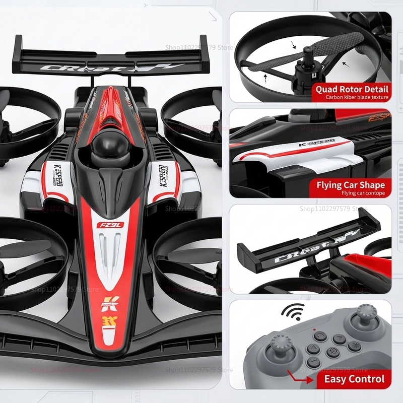Mini RC Flying Car Transformab – Gaming Accessories Boys Bewertung und Preis