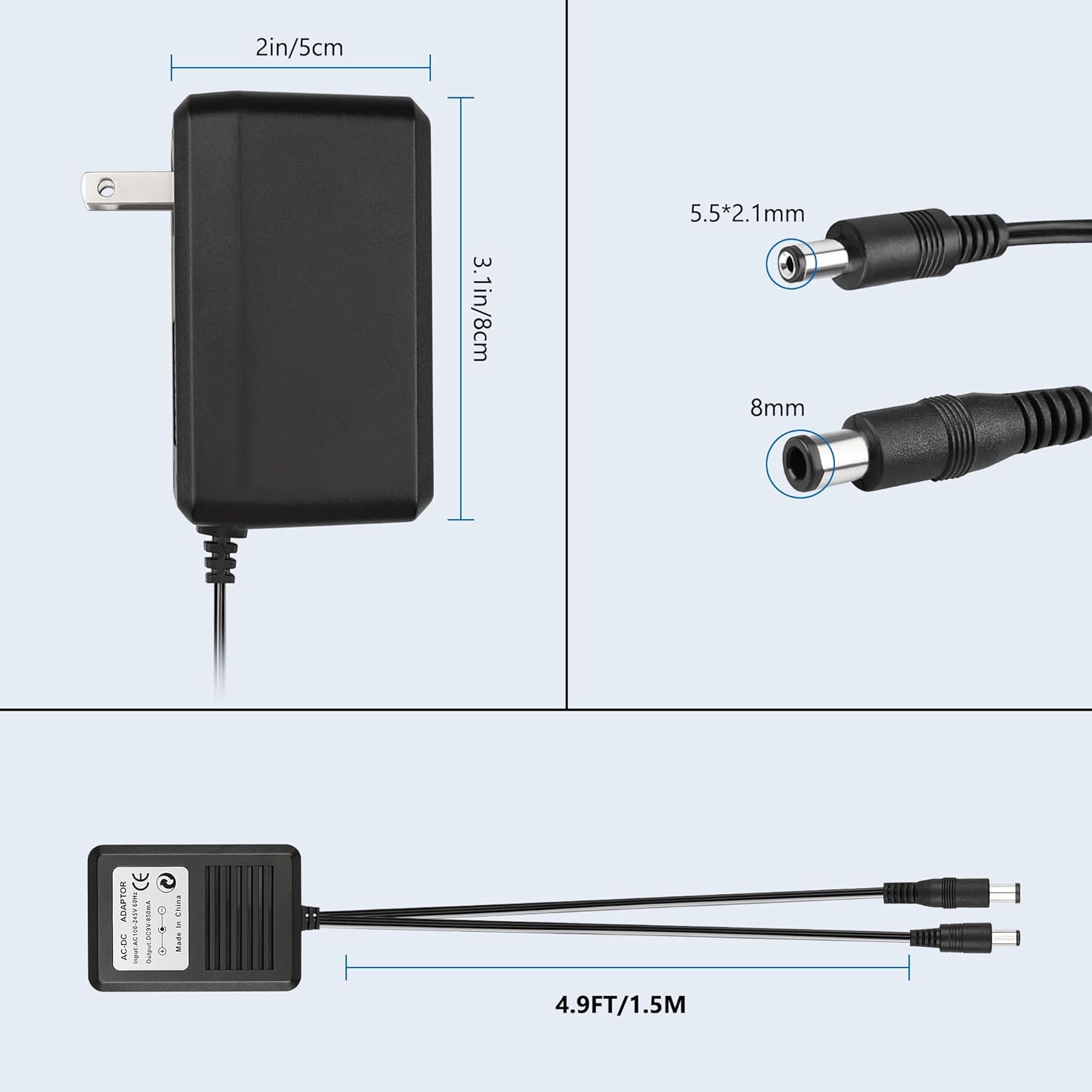 US Plug 3 in 1 AC Power Supply – Gaming Accessories Dropshipping Bewertung und Preis
