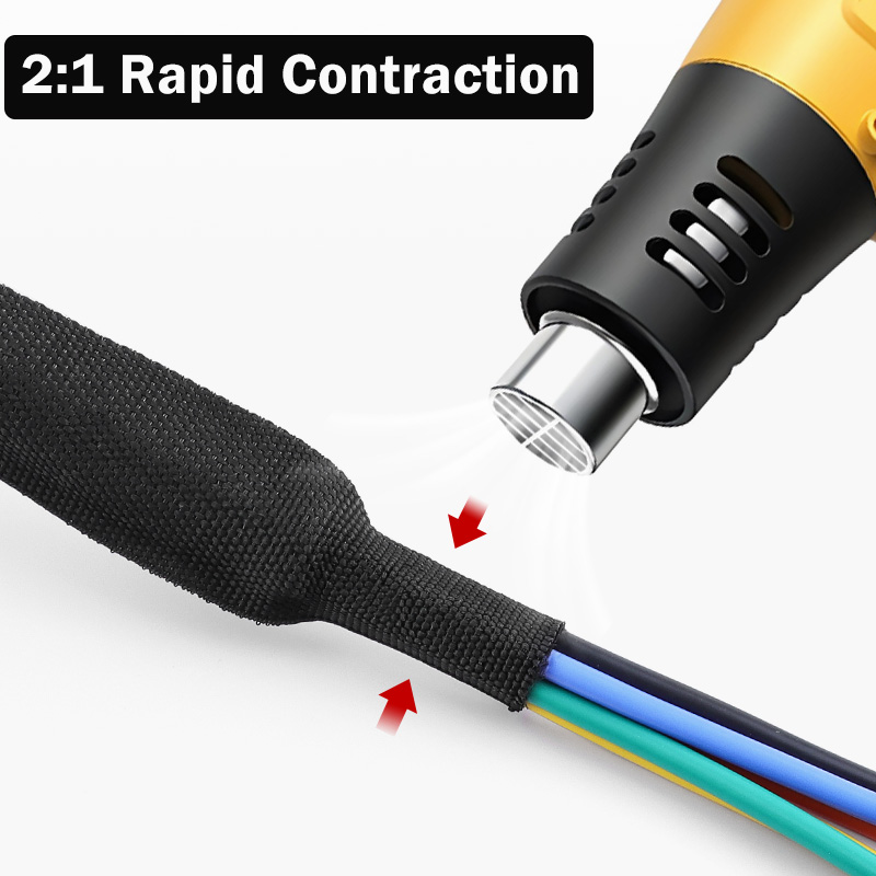 Heat Shrink Braided Cable Slee – Cable Sleeve Braided Bewertung und Preis