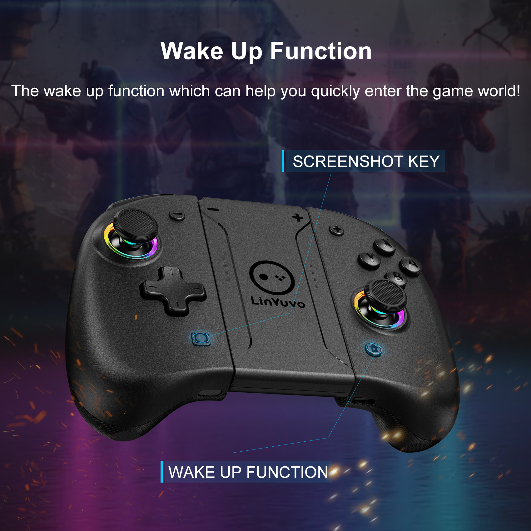 Wireless Bluetooth Controller  – Gaming Kit Accessories Nintendo Switch Bewertung und Preis