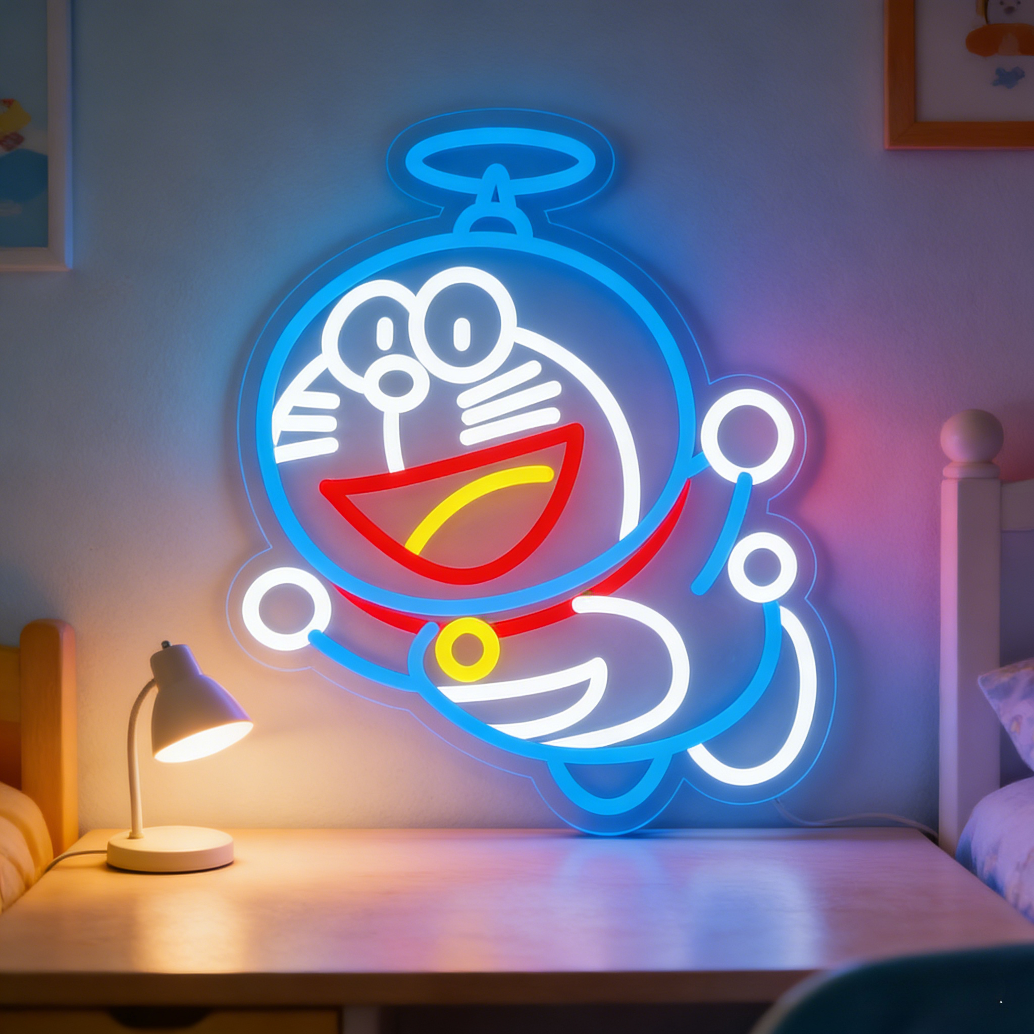 Doraemon Neon Sign LED USB Dim – Accessories For Your Gaming Room Bewertung und Preis