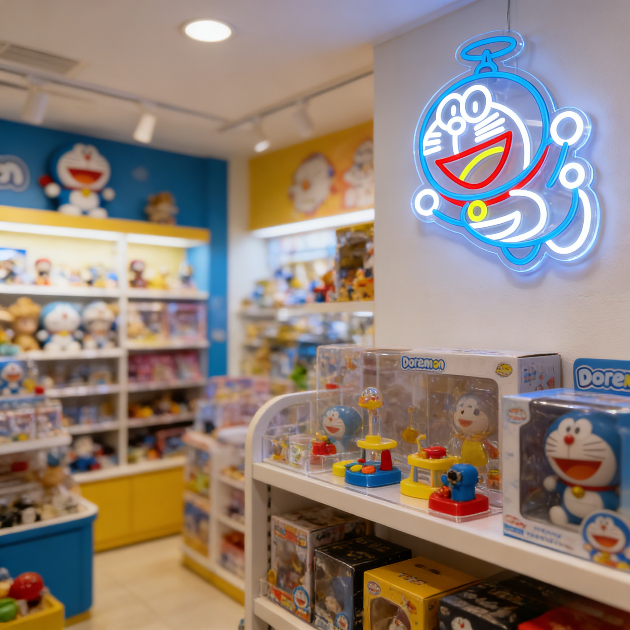 Doraemon Neon Sign LED USB Dim – Accessories For Your Gaming Room Bewertung und Preis