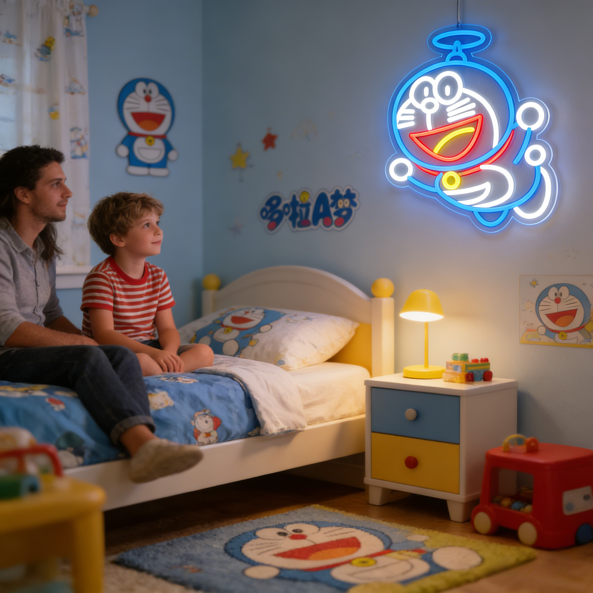 Doraemon Neon Sign LED USB Dim – Accessories For Your Gaming Room Bewertung und Preis